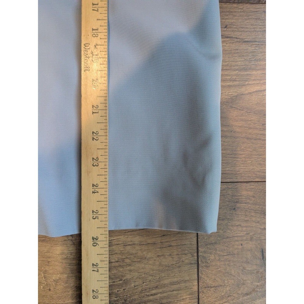 Celine Women's 100% Laine Wool Mid-length Blue Skirt Size Small (MINT) - Picture 9 of 9